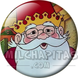 Chapa de David el Gnomo: El Rey de los Gnomos (Sonriendo)