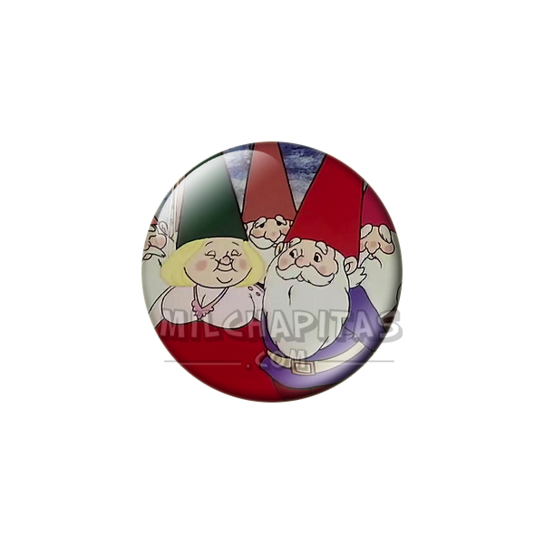 Chapa de David el Gnomo: La Boda de los Gnomos (Invitados)