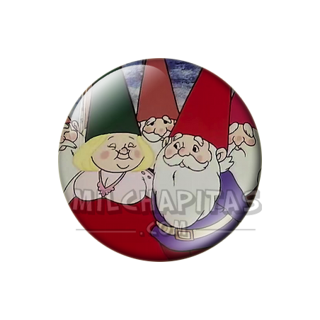 Chapa de David el Gnomo: La Boda de los Gnomos (Invitados)