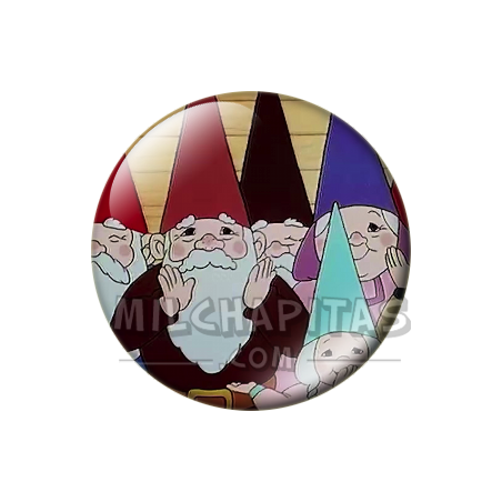 Chapa de David el Gnomo: Gnomos de Fiesta