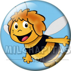 Chapa de La abeja Maya: Maya (Con los Brazos Abiertos)