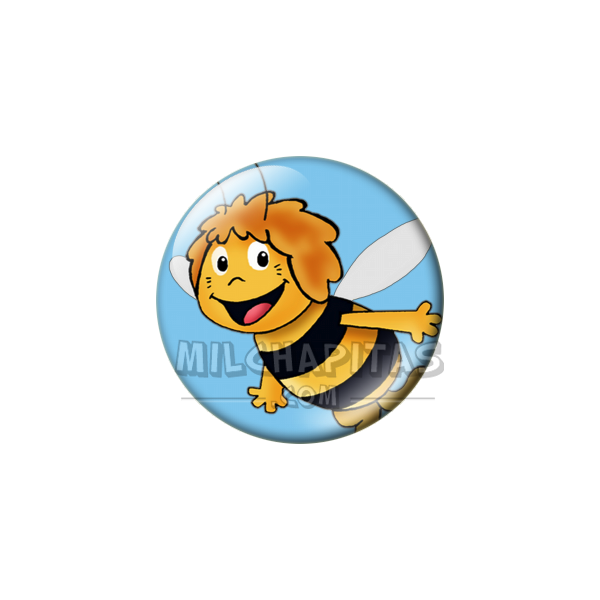 Chapa de La abeja Maya: Maya (Con los Brazos Abiertos)