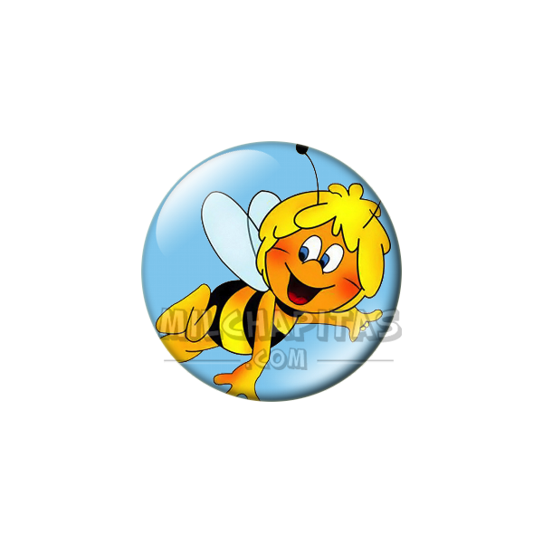 Chapa de La abeja Maya: Maya (Volando)