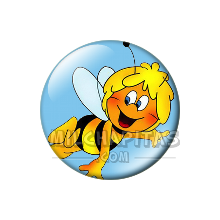 Chapa de La abeja Maya: Maya (Volando)