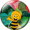 Chapa de La abeja Maya: Maya (Entre las Hojas)