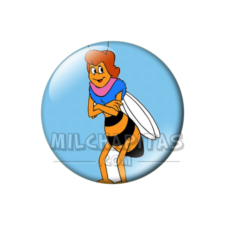 Chapa de La abeja Maya: Señorita Cassandra