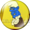 Chapa de Los Pitufos: Pitufo Filósofo (Retrato del Pensador)