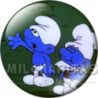 Chapa de Los Pitufos: Pitufo Tontín y Pitufo Goloso
