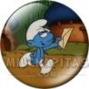 Chapa de Los Pitufos: Pitufo Soñador (Con una Carta)