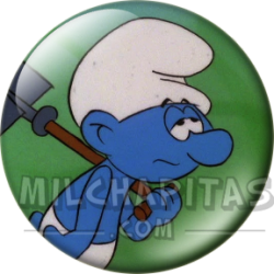 Chapa de Los Pitufos: Pitufo Perezoso