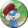 Chapa de Los Pitufos: Papá Pitufo (Riendo)