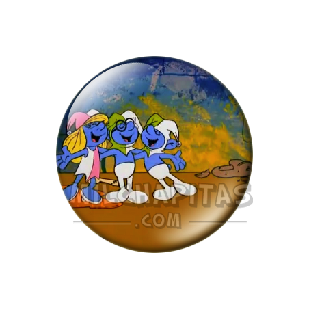 Chapa de Los Pitufos: Pitufos (De Excursión)