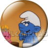 Chapa de Los Pitufos: Pitufo (Con la Tarta)