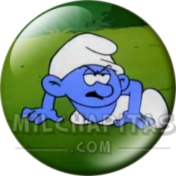 Chapa de Los Pitufos: Pitufo Gruñón