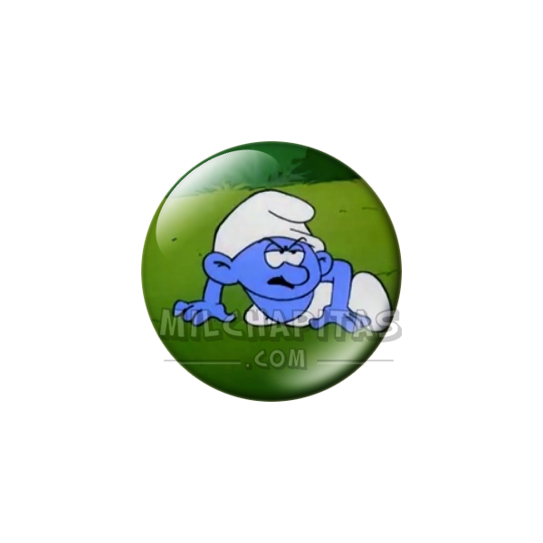 Chapa de Los Pitufos: Pitufo Gruñón