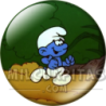Chapa de Los Pitufos: Pitufo (Caminando)