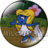 Chapa de Los Pitufos: Pitufina (Sin Gorro)