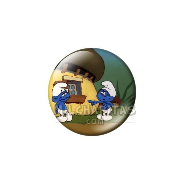Chapa de Los Pitufos: Pitufos (Junto a la Casa Seta)