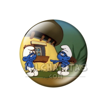 Chapa de Los Pitufos: Pitufos (Junto a la Casa Seta)