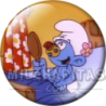 Chapa de Los Pitufos: Pitufo Vanidoso (En la Cama)