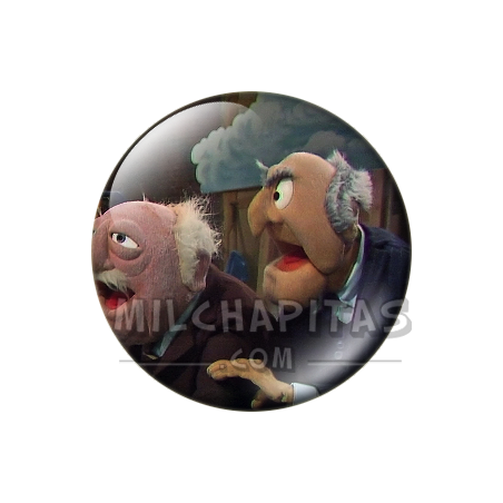 Chapa de Teleñecos: Statler y Waldorf