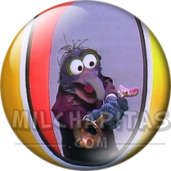 Chapa de Teleñecos: El Gran Gonzo (Con la Trompeta)