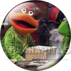 Chapa de Teleñecos: Scooter y Gustavo (Con el Paquete)