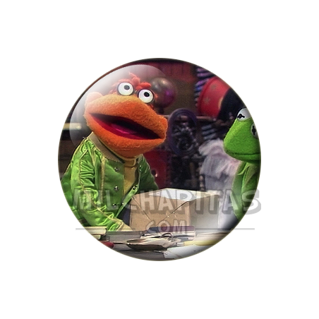 Chapa de Teleñecos: Scooter y Gustavo (Con el Paquete)