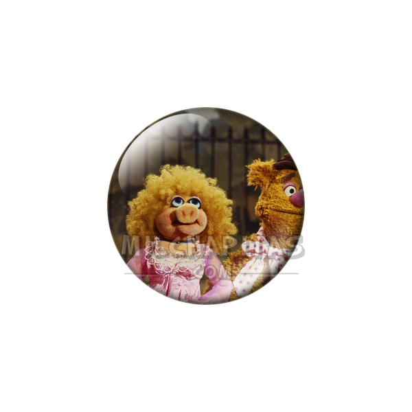 Chapa de Teleñecos: Annie Sue y el Oso Fozzie