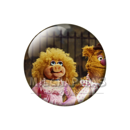 Chapa de Teleñecos: Annie Sue y el Oso Fozzie