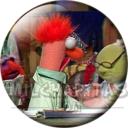Chapa de Teleñecos: Beaker y Bunsen