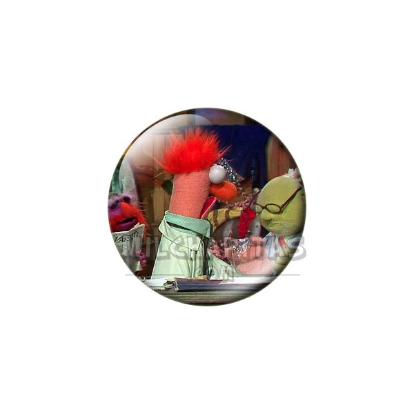 Chapa de Teleñecos: Beaker y Bunsen