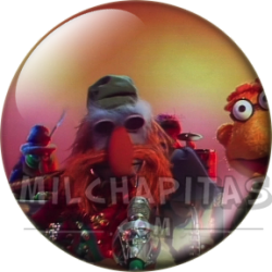 Chapa de Teleñecos: Floyd y Scooter