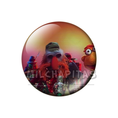 Chapa de Teleñecos: Floyd y Scooter