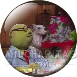 Chapa de Teleñecos: Bunsen (Con la Lámpara)