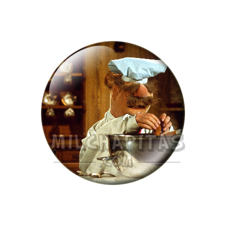Chapa de Teleñecos: El Chef Sueco (Con la Olla)