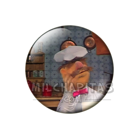 Chapa de Teleñecos: El Chef Sueco (Con la Barra de Pan)