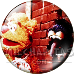Chapa de Teleñecos: Fozzie y Gonzo (En la Pared)