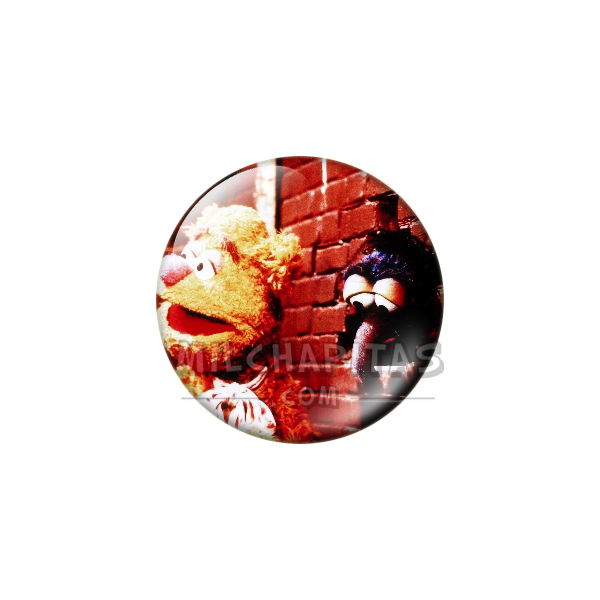 Chapa de Teleñecos: Fozzie y Gonzo (En la Pared)