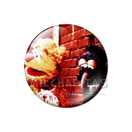 Chapa de Teleñecos: Fozzie y Gonzo (En la Pared)