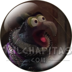 Chapa de Teleñecos: El Gran Gonzo (Gritando)
