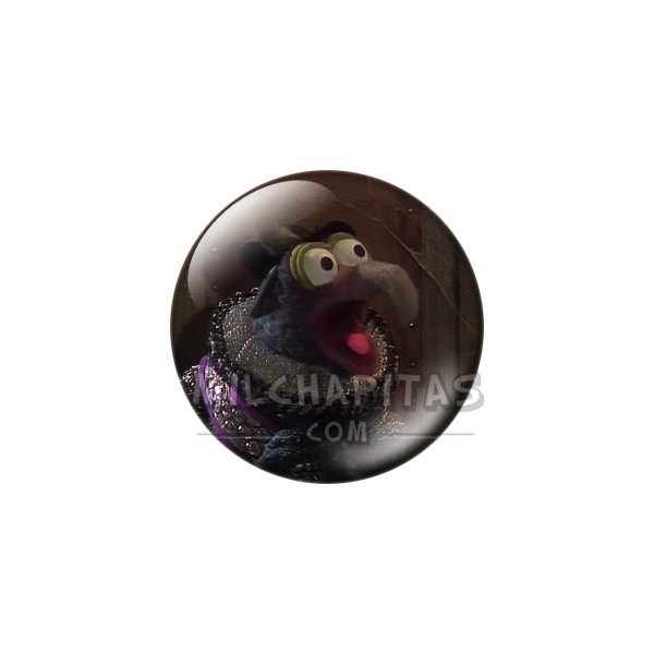 Chapa de Teleñecos: El Gran Gonzo (Gritando)
