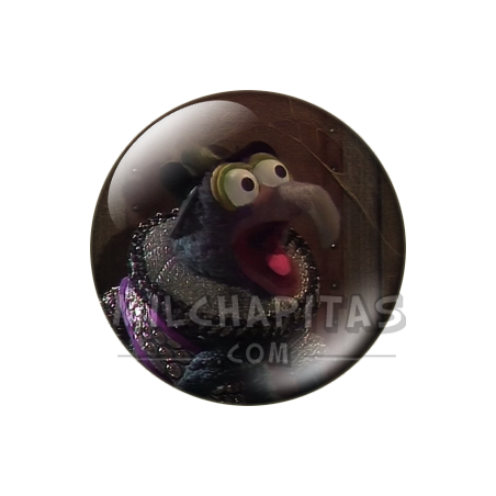 Chapa de Teleñecos: El Gran Gonzo (Gritando)
