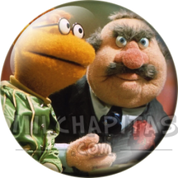 Chapa de Teleñecos: Scooter y J.P. Grosse