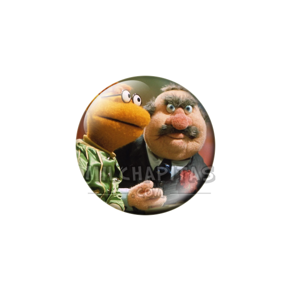 Chapa de Teleñecos: Scooter y J.P. Grosse