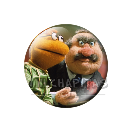 Chapa de Teleñecos: Scooter y J.P. Grosse
