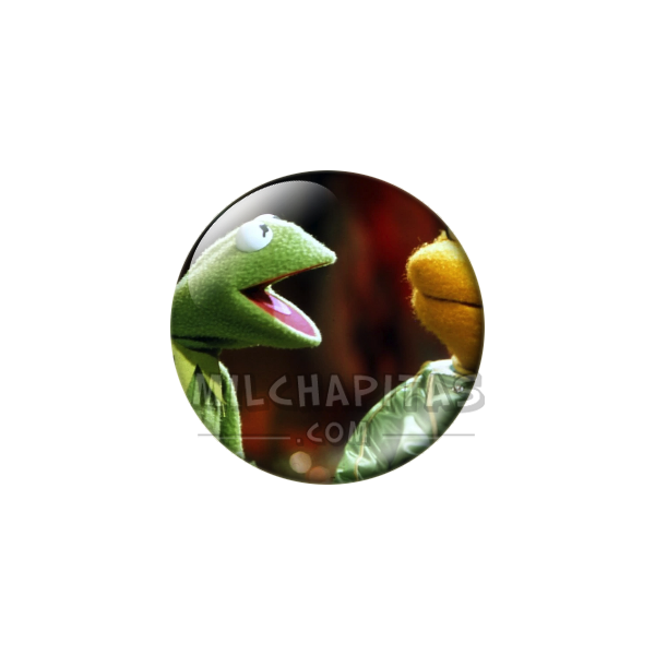 Chapa de Teleñecos: Gustavo y Scooter (Charlando)