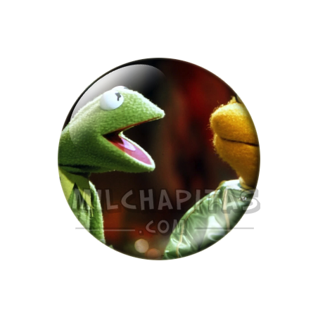 Chapa de Teleñecos: Gustavo y Scooter (Charlando)