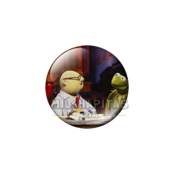 Chapa de Teleñecos: Bunsen y Gustavo