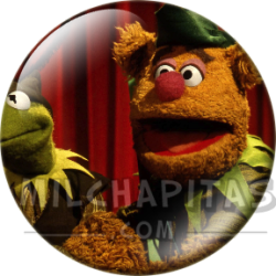 Chapa de Teleñecos: Gustavo y Fozzie (Robin Hood)